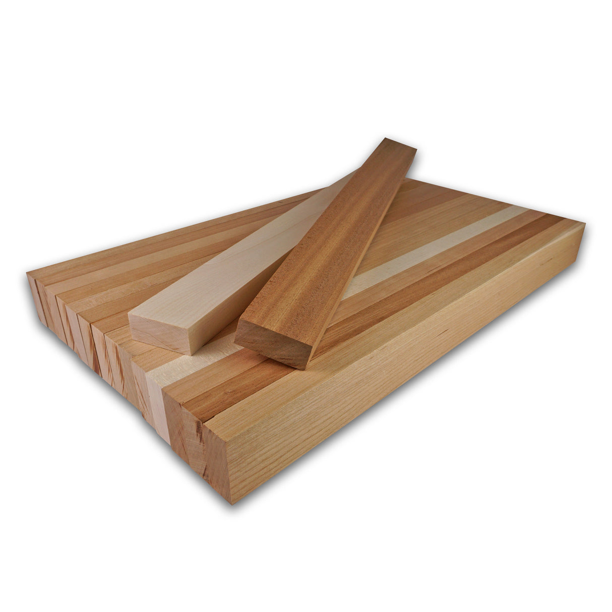 Cutting Board Kit - Cherry Accent Cutting Board (16pcs 3/4" x 1-3/4")