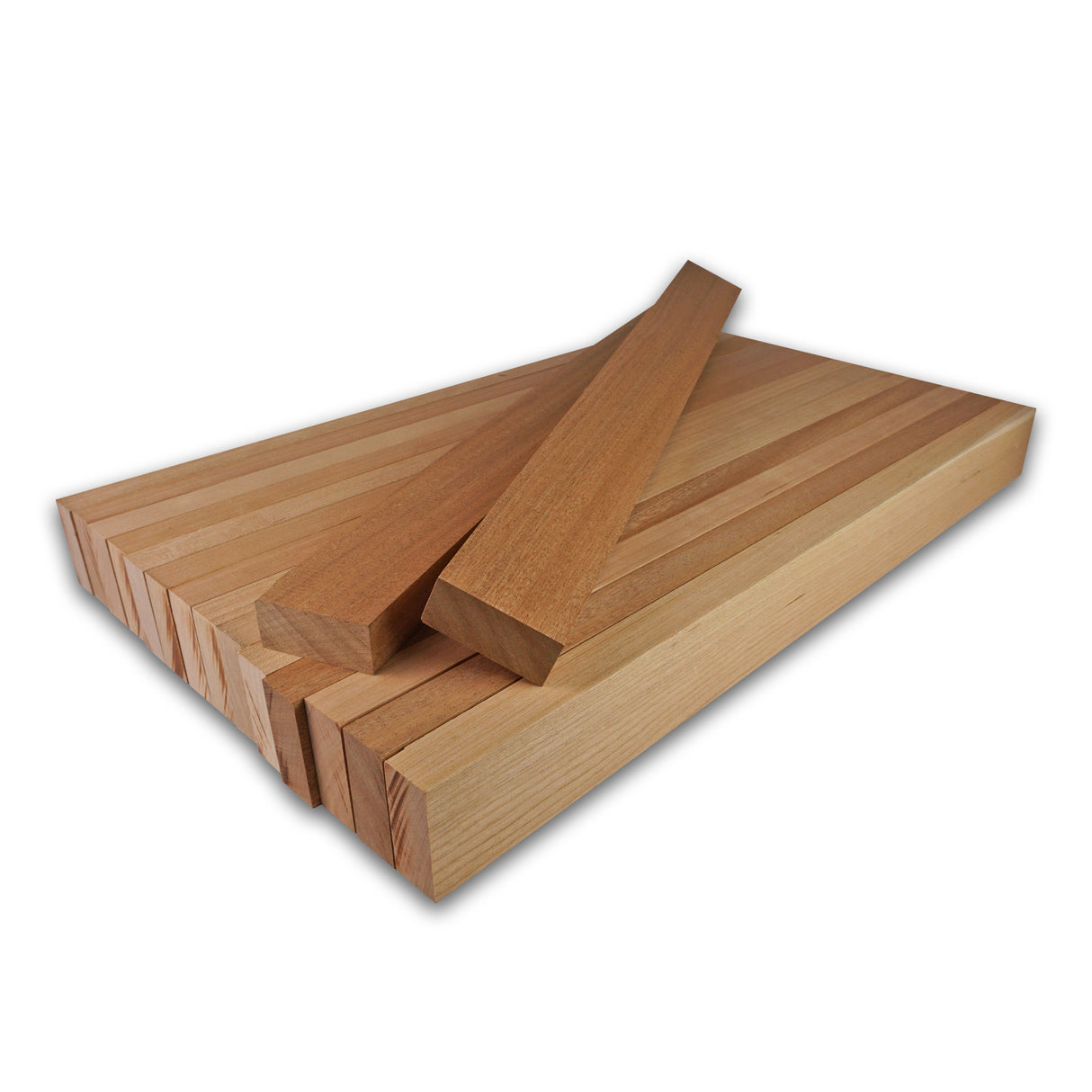 Cutting Board Kit - Cherry Accent Cutting Board (16pcs 3/4" x 1-3/4")