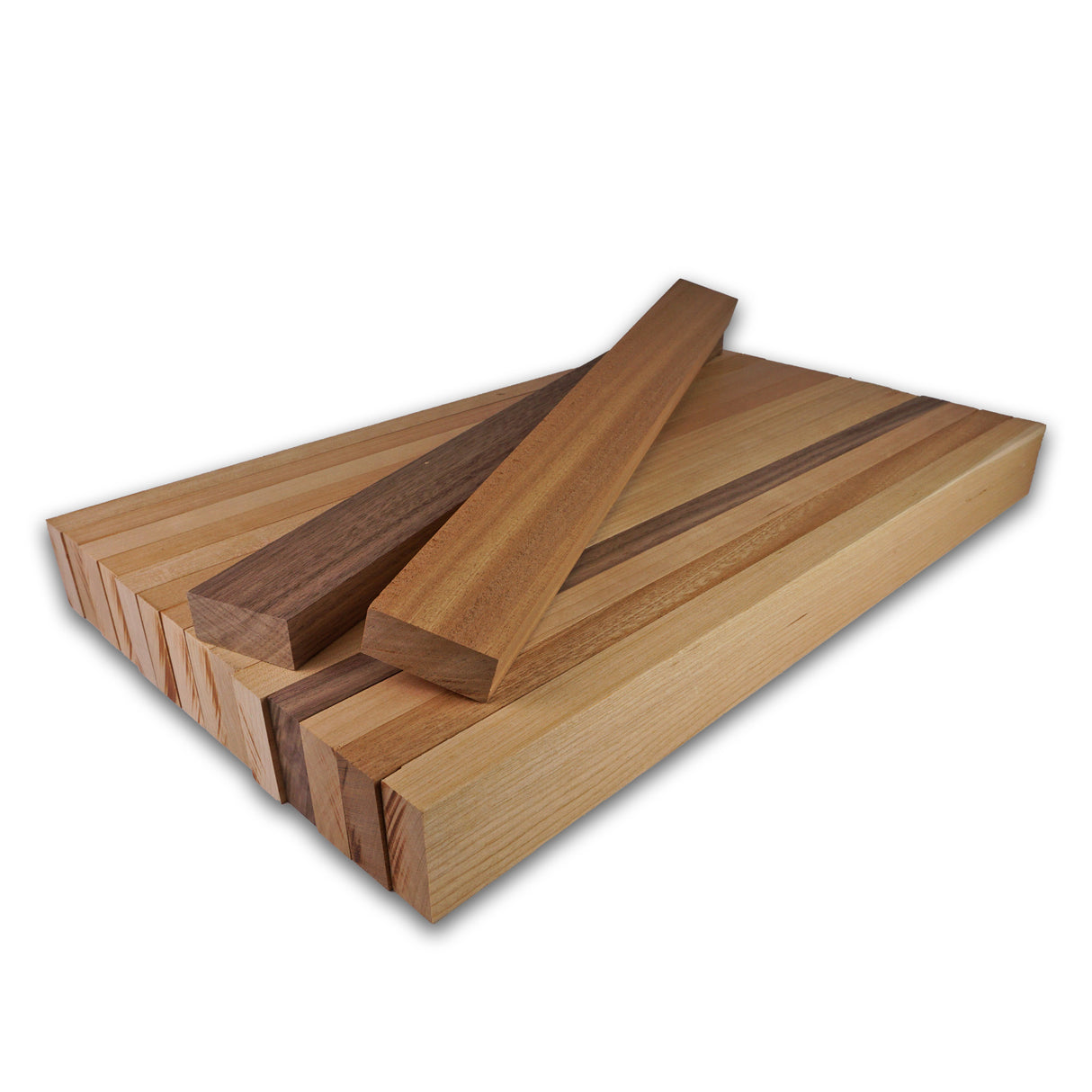 Cutting Board Kit - Cherry Accent Cutting Board (16pcs 3/4" x 1-3/4")
