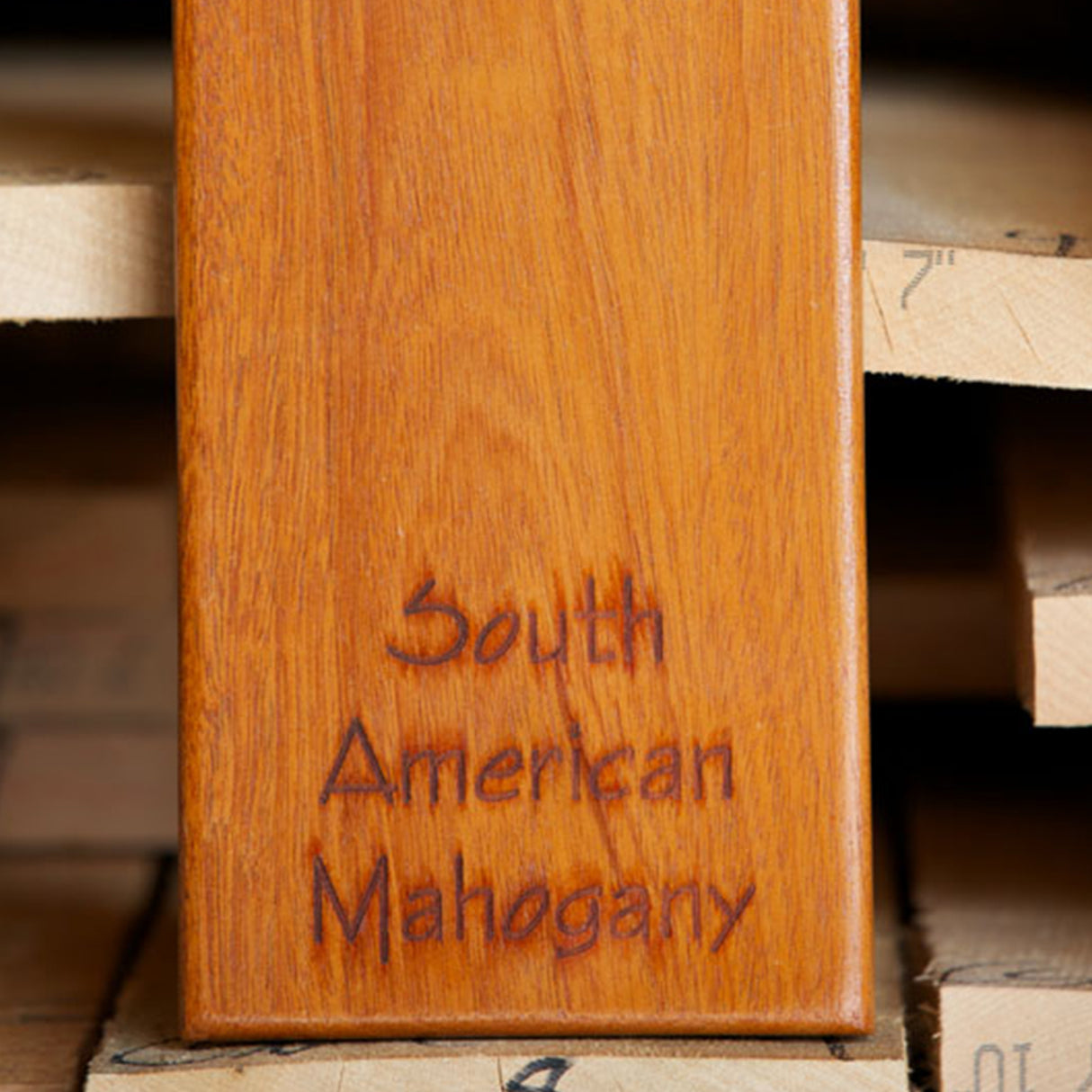 2 1/2" x 2 1/2" Mahogany Turning Blanks