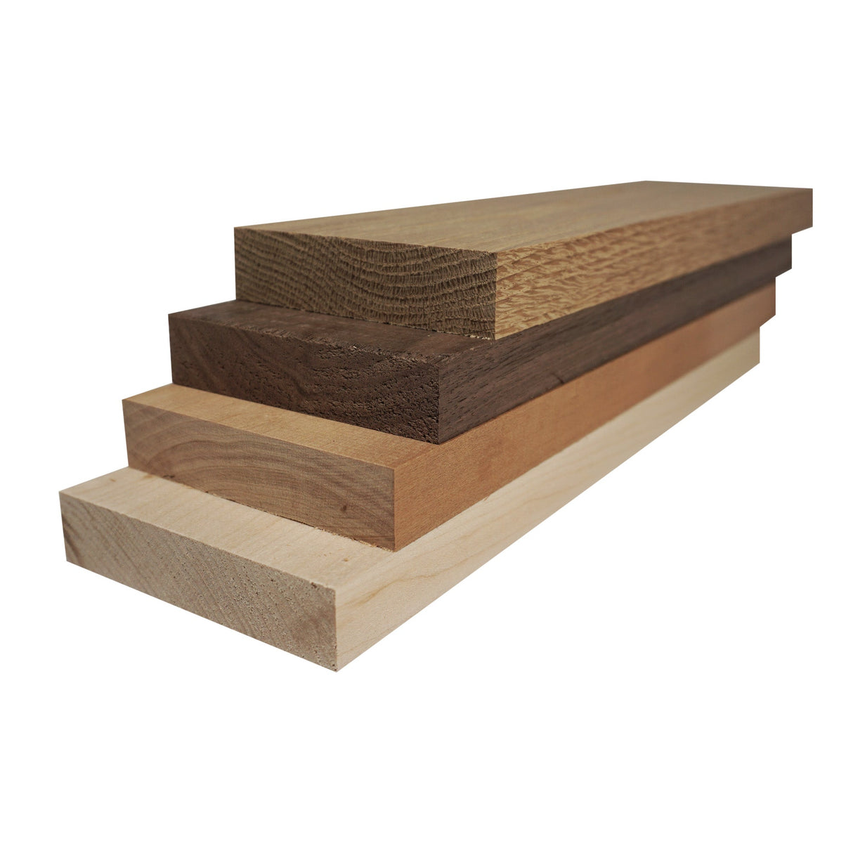 Variety of mixed S4S Lumber species