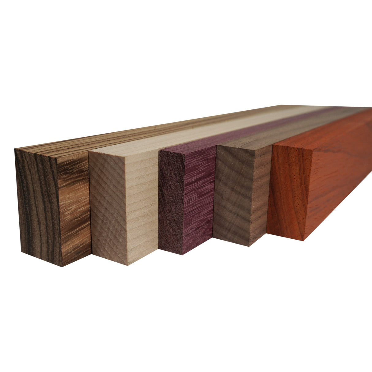 Variety of mixed widget wood lumber species