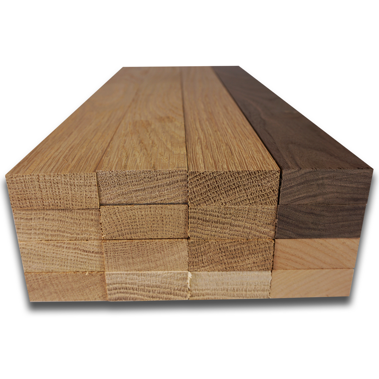 Cutting Board Kit - White Oak, Cherry, and Walnut
