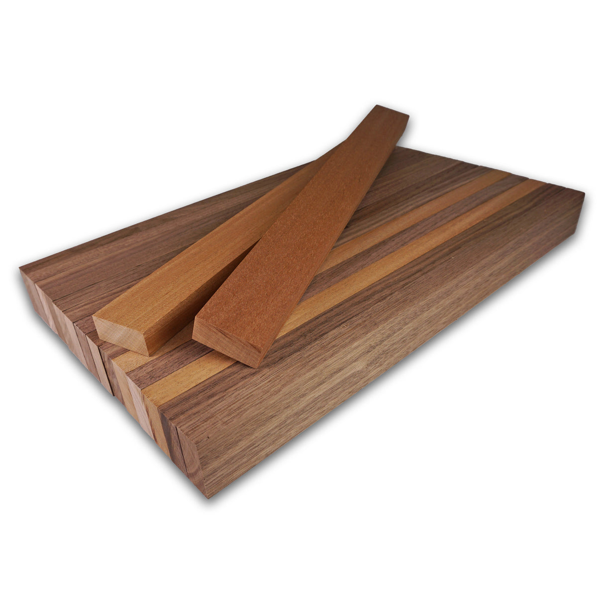 Cutting Board Kit - Walnut Accent Cutting Board (16pcs 3/4" x 1-3/4")