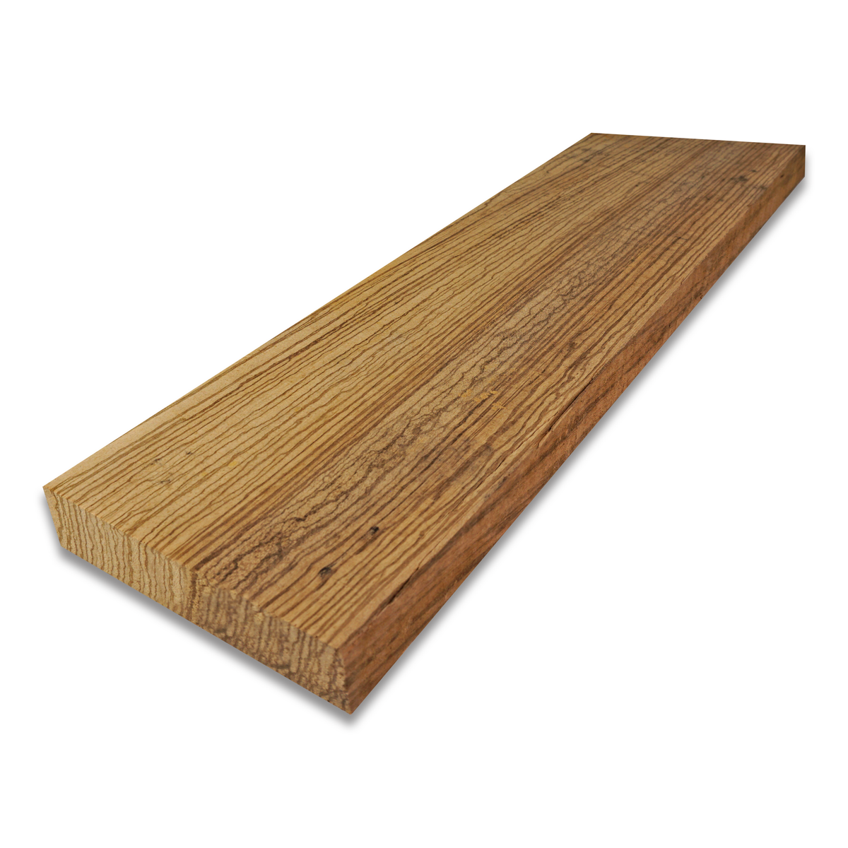 8/4 Zebrawood Lumber Shorts Rough