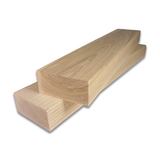1-1/2" x 3-1/2" x 36" White Ash