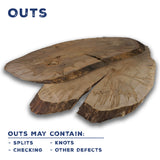 Ambrosia Maple Live Edge Ovals