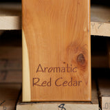 4/4 Aromatic Red Cedar - S3S 13/16"