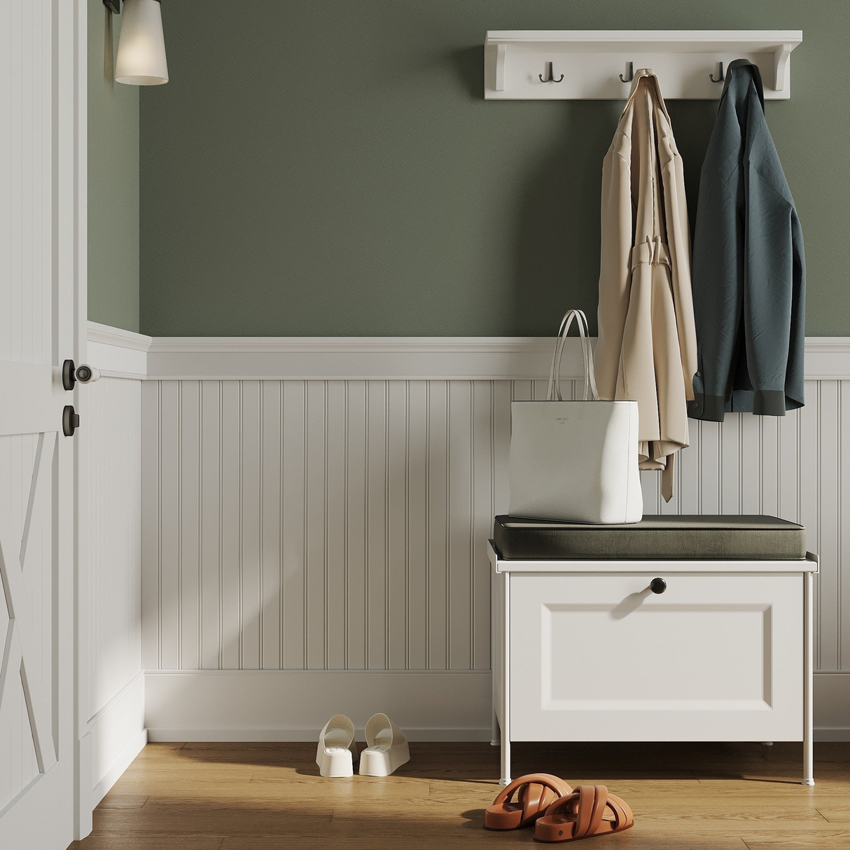 1/2" x 3-3/16" Wainscoting - Primed Poplar