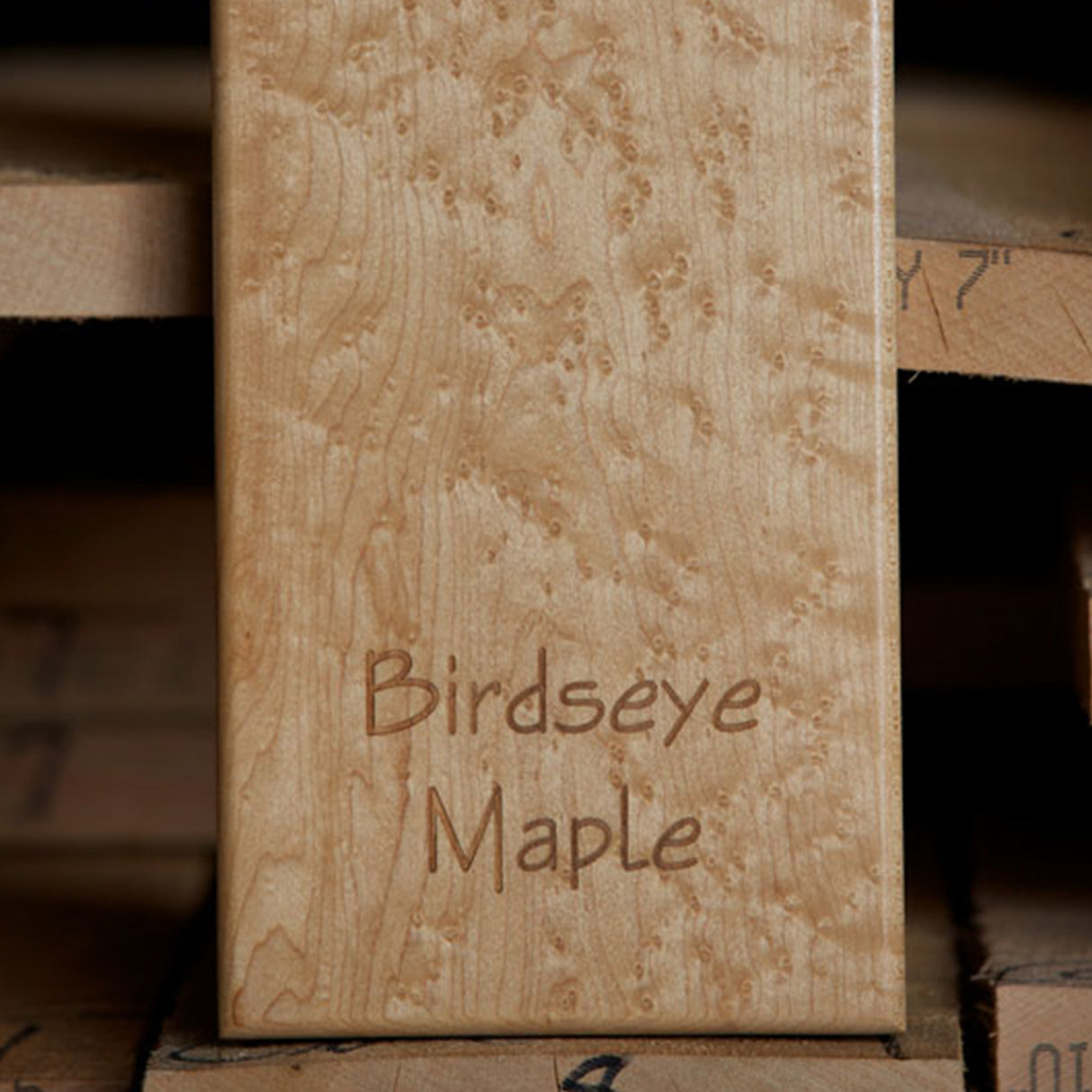 4/4 Birdseye Maple Lumber Shorts - S3S 13/16"