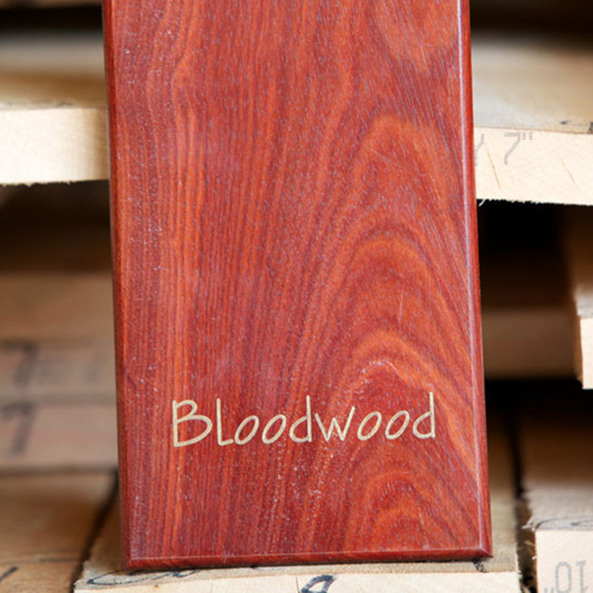 4/4 Bloodwood Lumber Shorts Rough