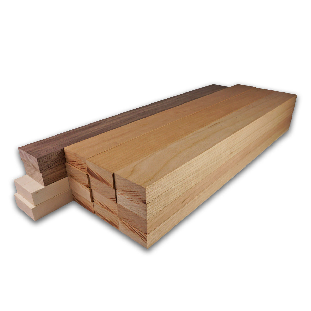 Cutting Board Kit - Cherry Accent Cutting Board (16pcs 3/4" x 1-3/4")