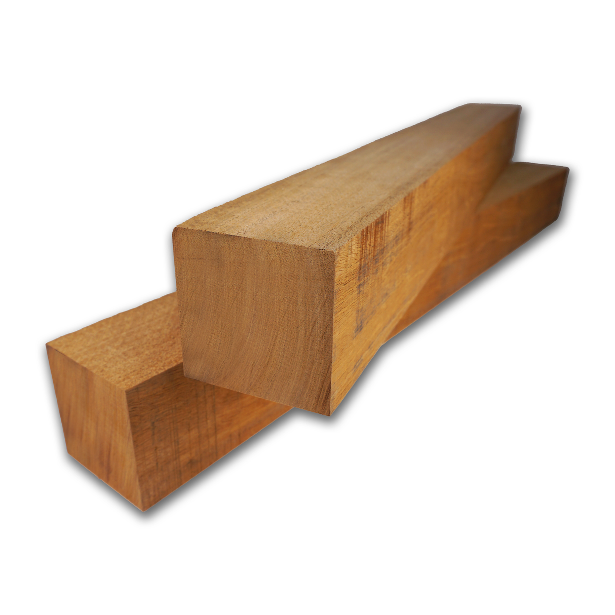 2 1/2" x 2 1/2" Mahogany Turning Blanks