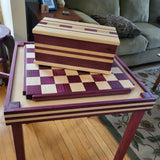 8/4 Purpleheart Lumber Shorts Rough