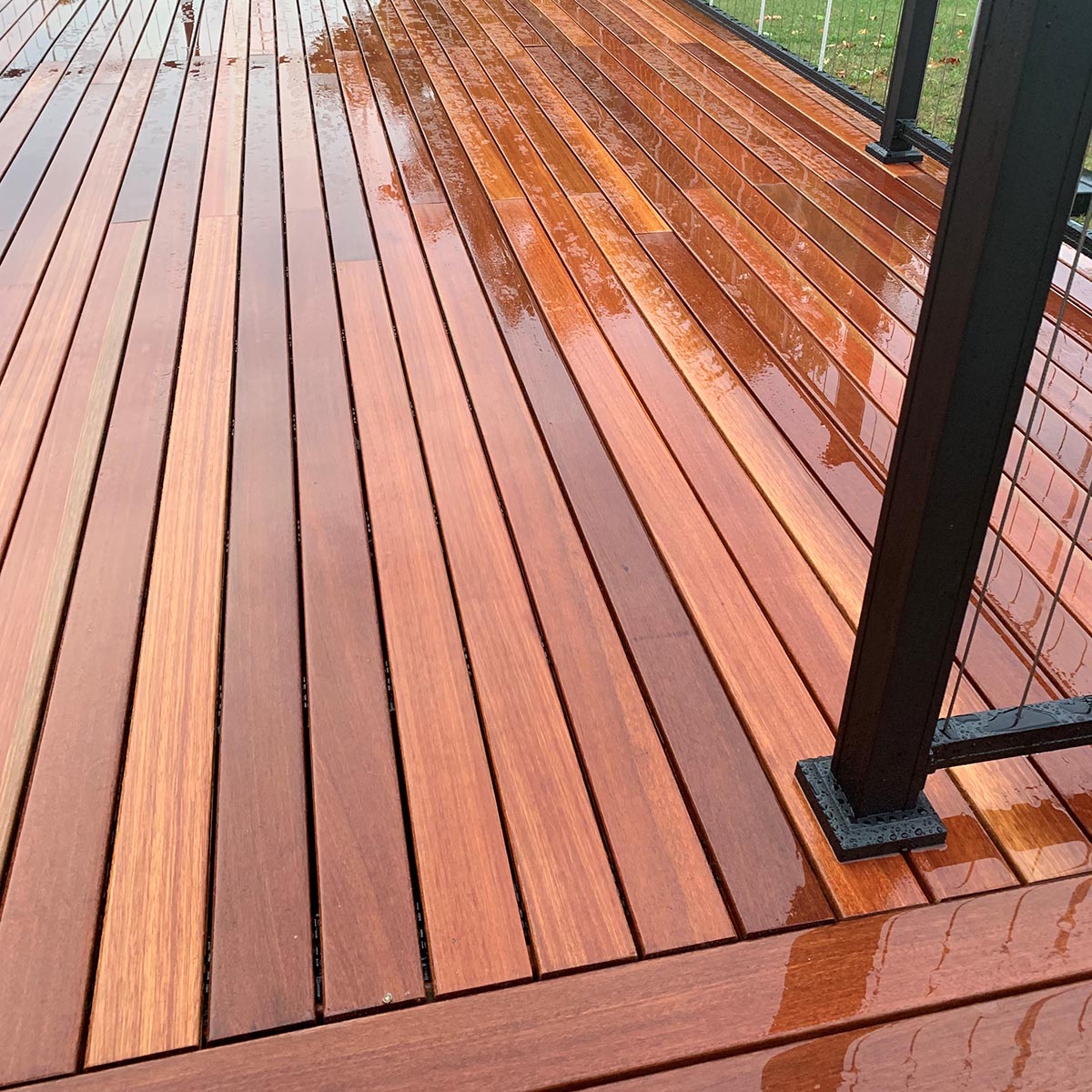 Red Balau Mahogany Decking