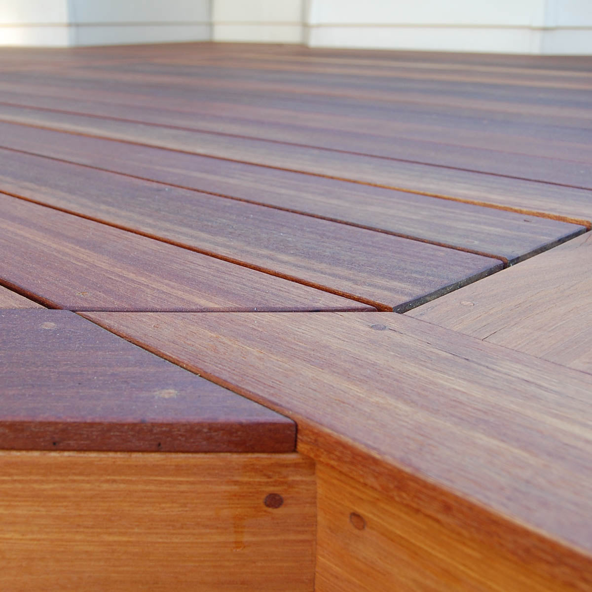 Red Balau Mahogany Decking