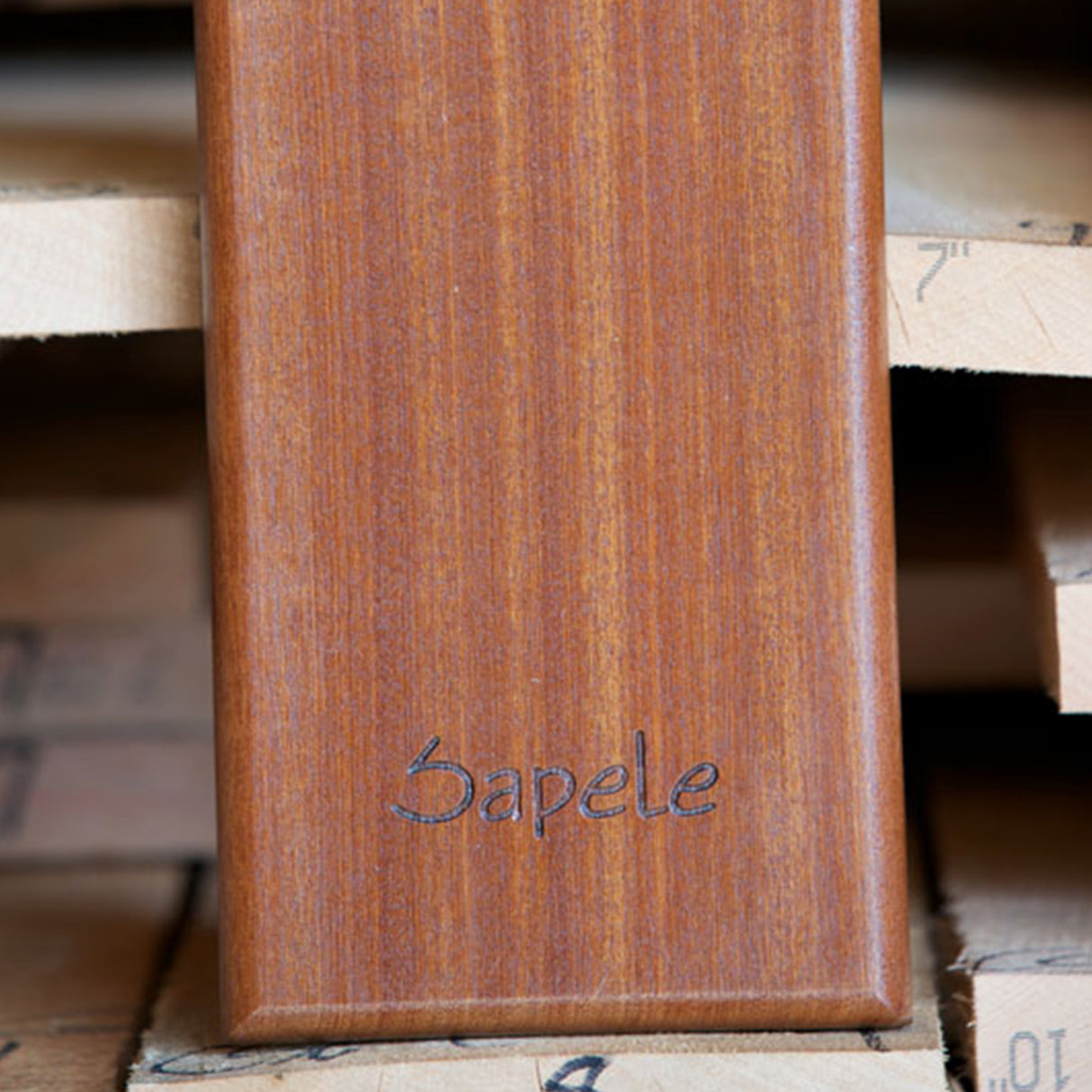 3" x 3" Sapele Mahogany Turning Blanks