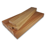 Cutting Board Kit - Sapele Mahogany Accent Cutting Board (16pcs 3/4" x 1-3/4")