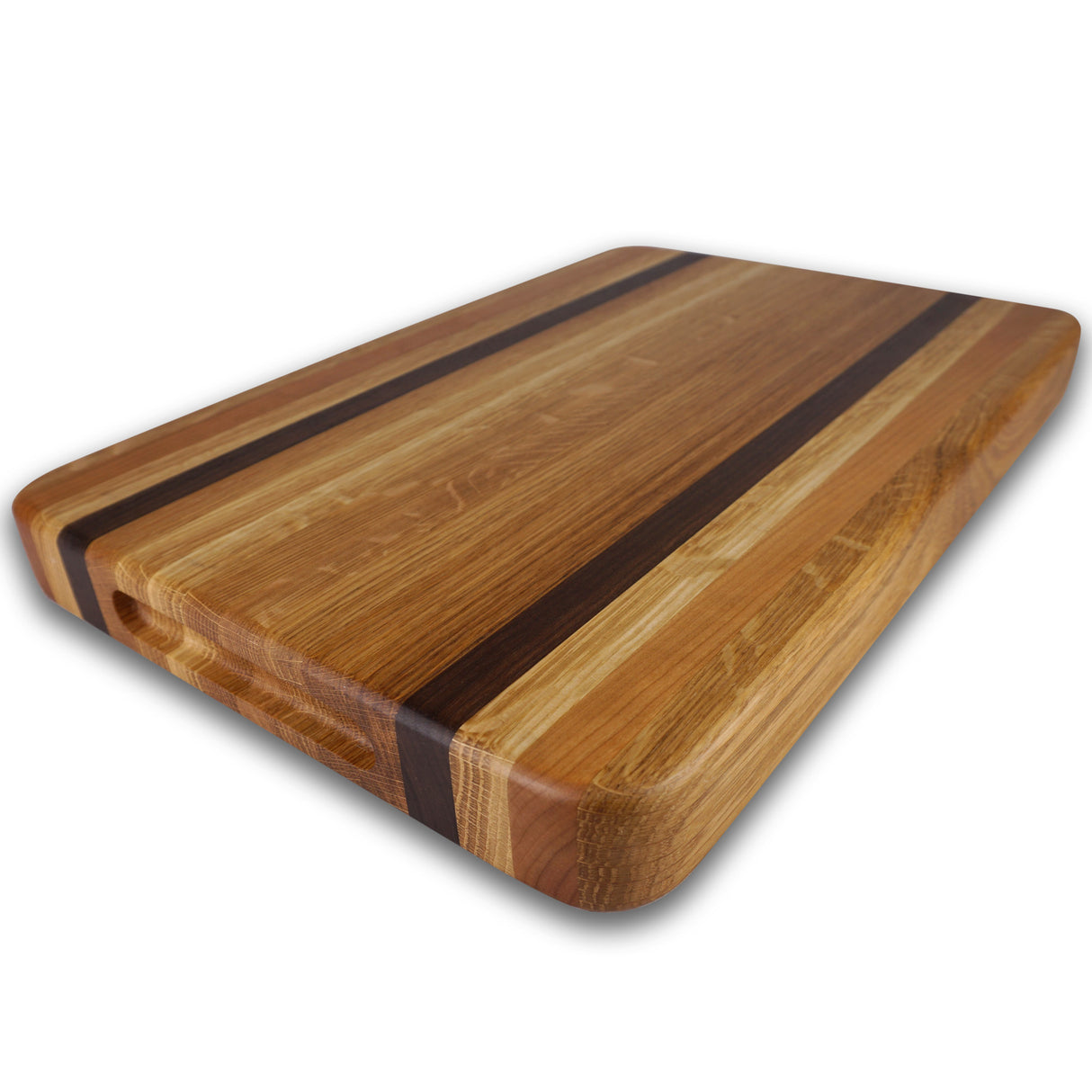 White Oak Cherry and Walnut Cutting Board Kit