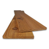 1/2" Thick Rustic Western Red Cedar Lumber Shorts