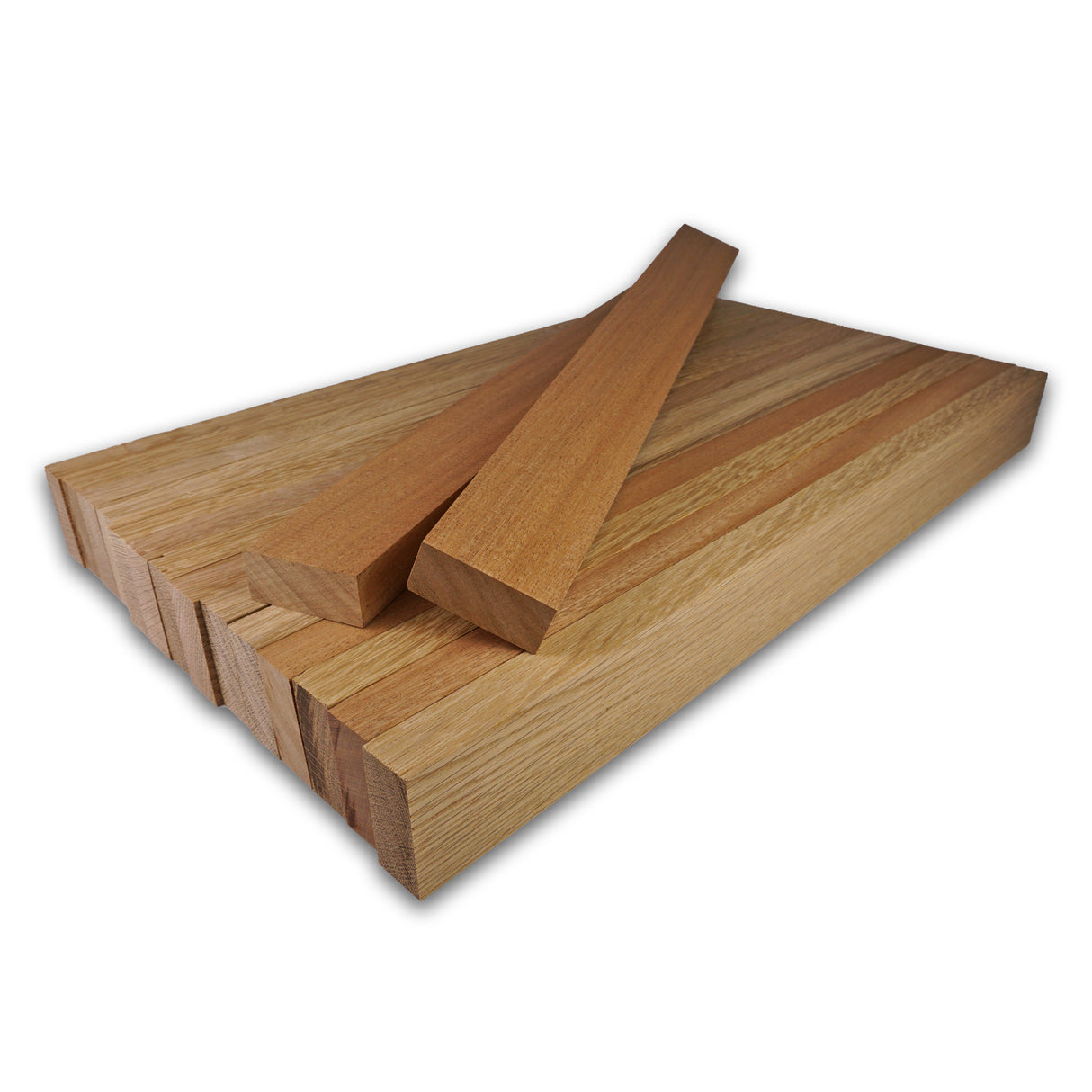 Cutting Board Kit - White Oak Accent Cutting Board (16pcs 3/4" x 1-3/4")